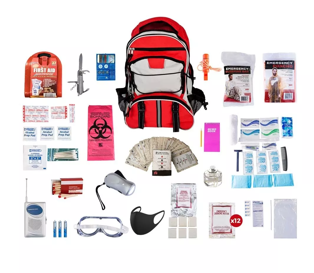 1 Person Deluxe Survival Kit (72+ Hours) SKXK