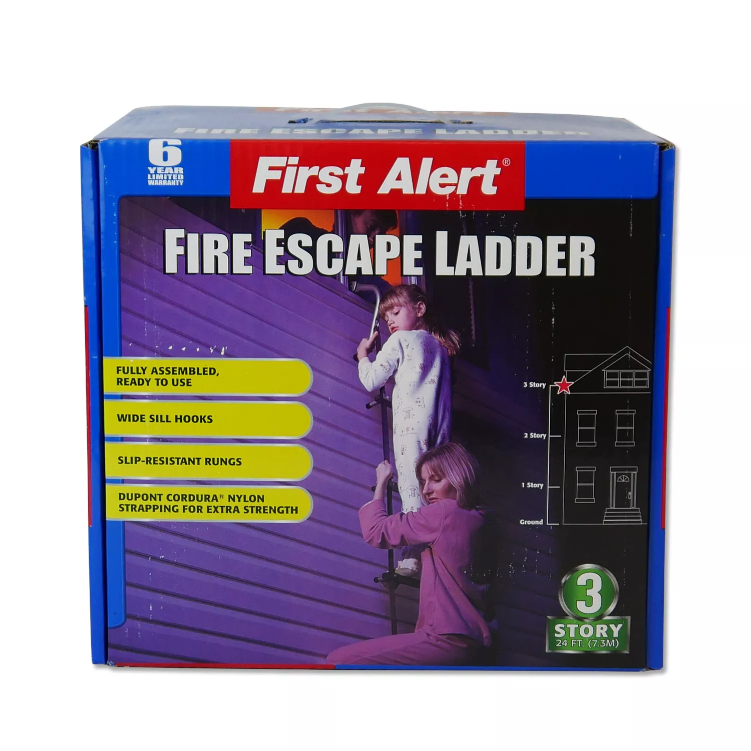 10343 3-Story Fire Escape Ladder