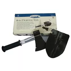 11830 6-In-1 Folding Survival Shovel