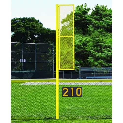 12' High Baseball/Softball Foul Pole -Semi Perm (Pair)
