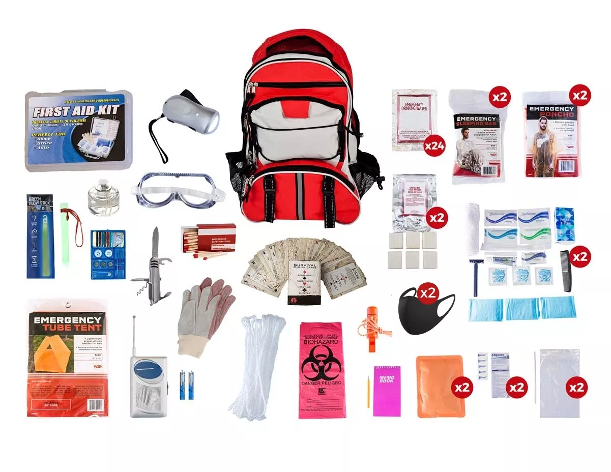 2 Person Elite Survival Kit (72+ Hours) SKT2
