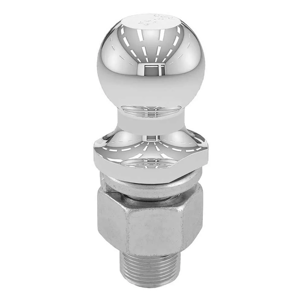 2″ Trailer Ball (1-1/4″ x 2-5/8″ Shank, 10,000 lbs.), Chrome