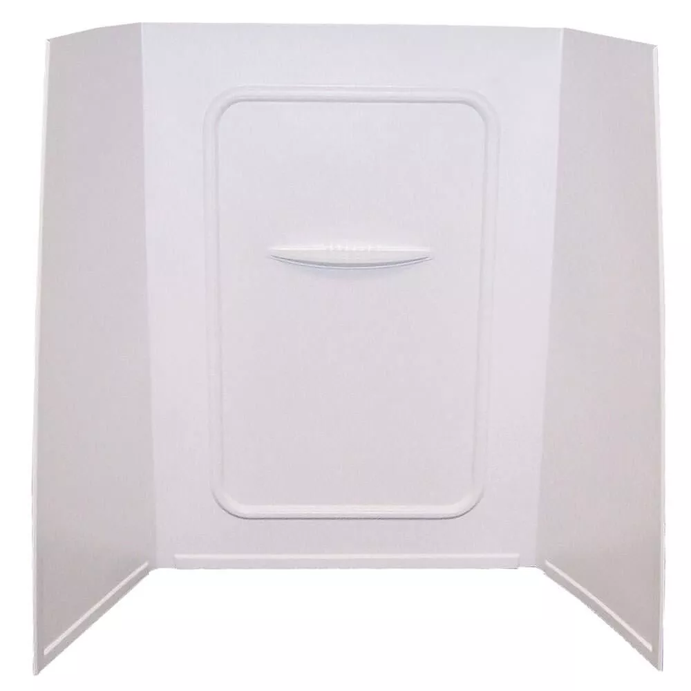24″ x 40″ x 58″ Tile Surround – White