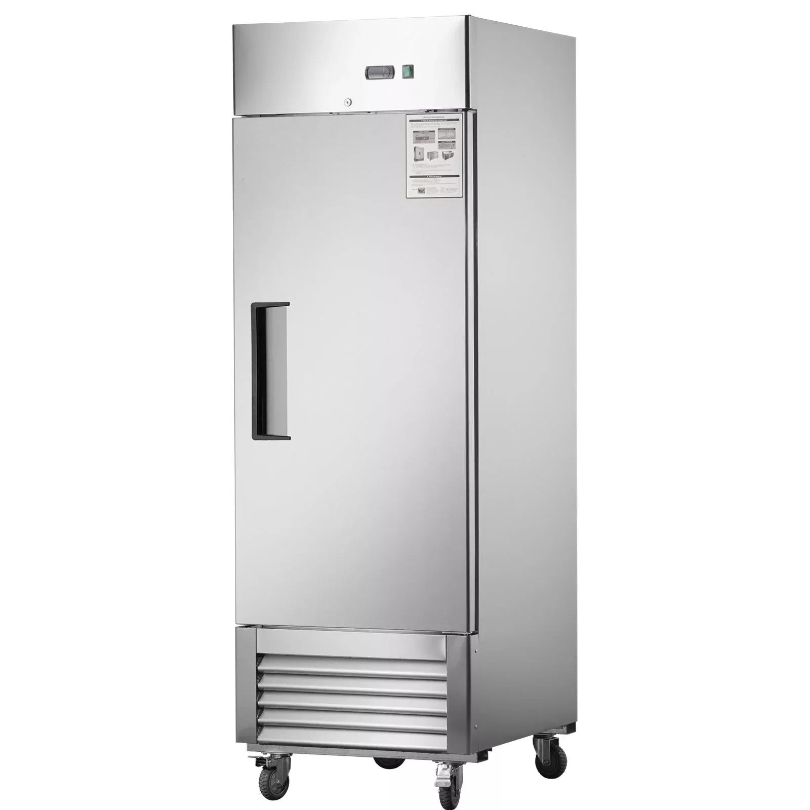 27″W Commercial Freezer 19 cu. ft. Single Solid Door Reach-In Freezer