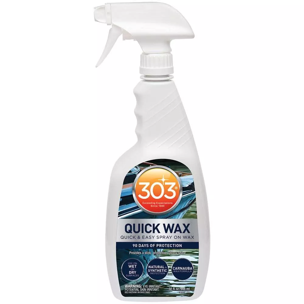 303 Marine Quick Wax with Trigger Sprayer - 32oz - 30213