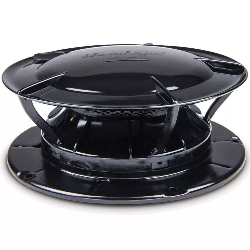 360 Siphon RV Vent Cap, Black