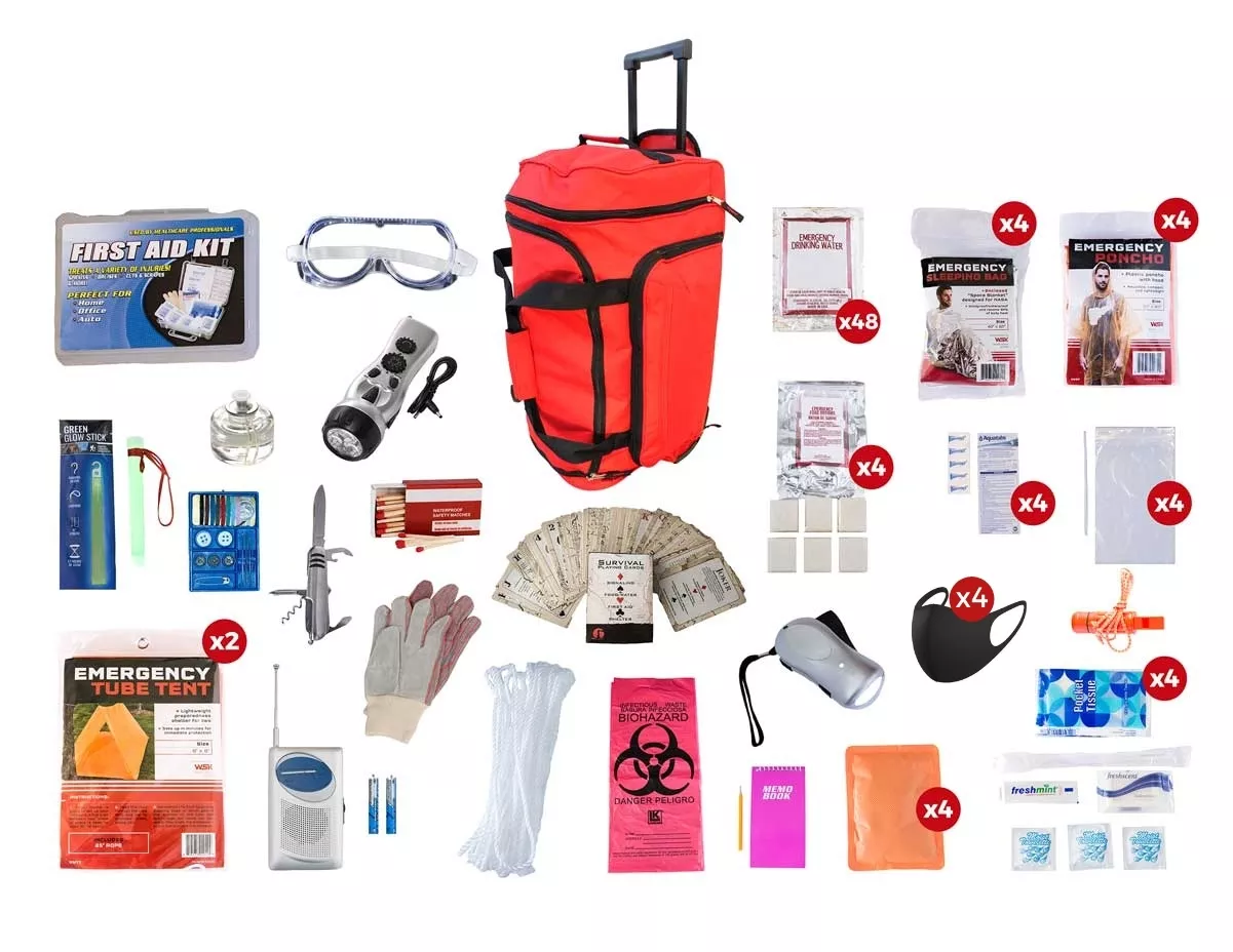 4 Person Elite Survival Kit (72+ Hours) SKT4