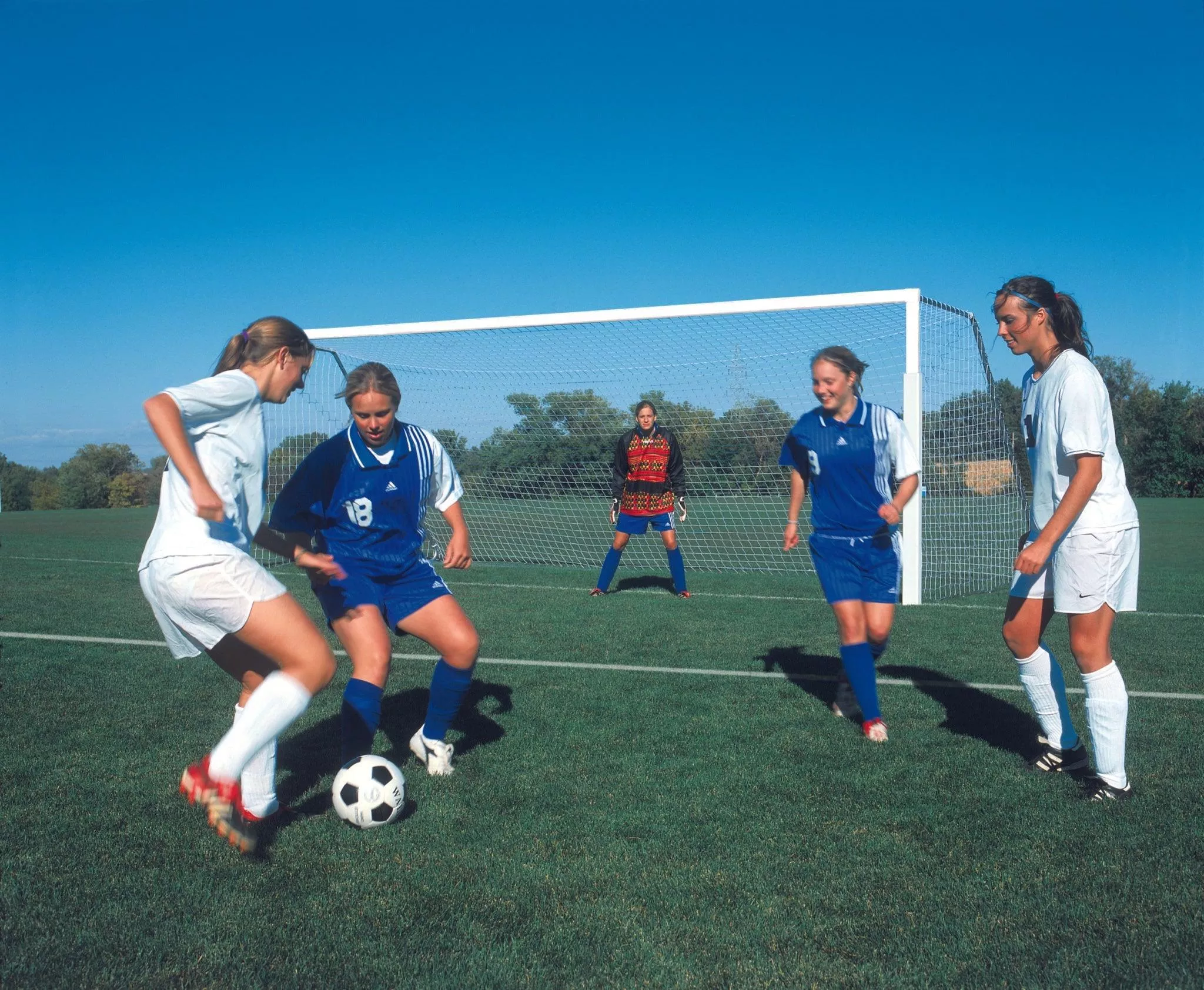 4" Square ShootOut Value Soccer Goal Packages