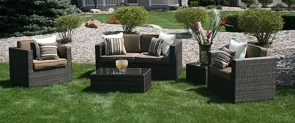 5 Pc Taryn Resin Wicker Set