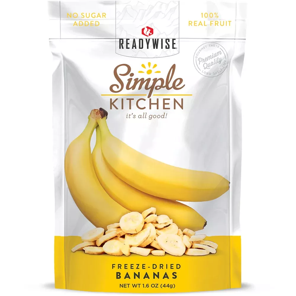 6 CT Case Simple Kitchen Bananas