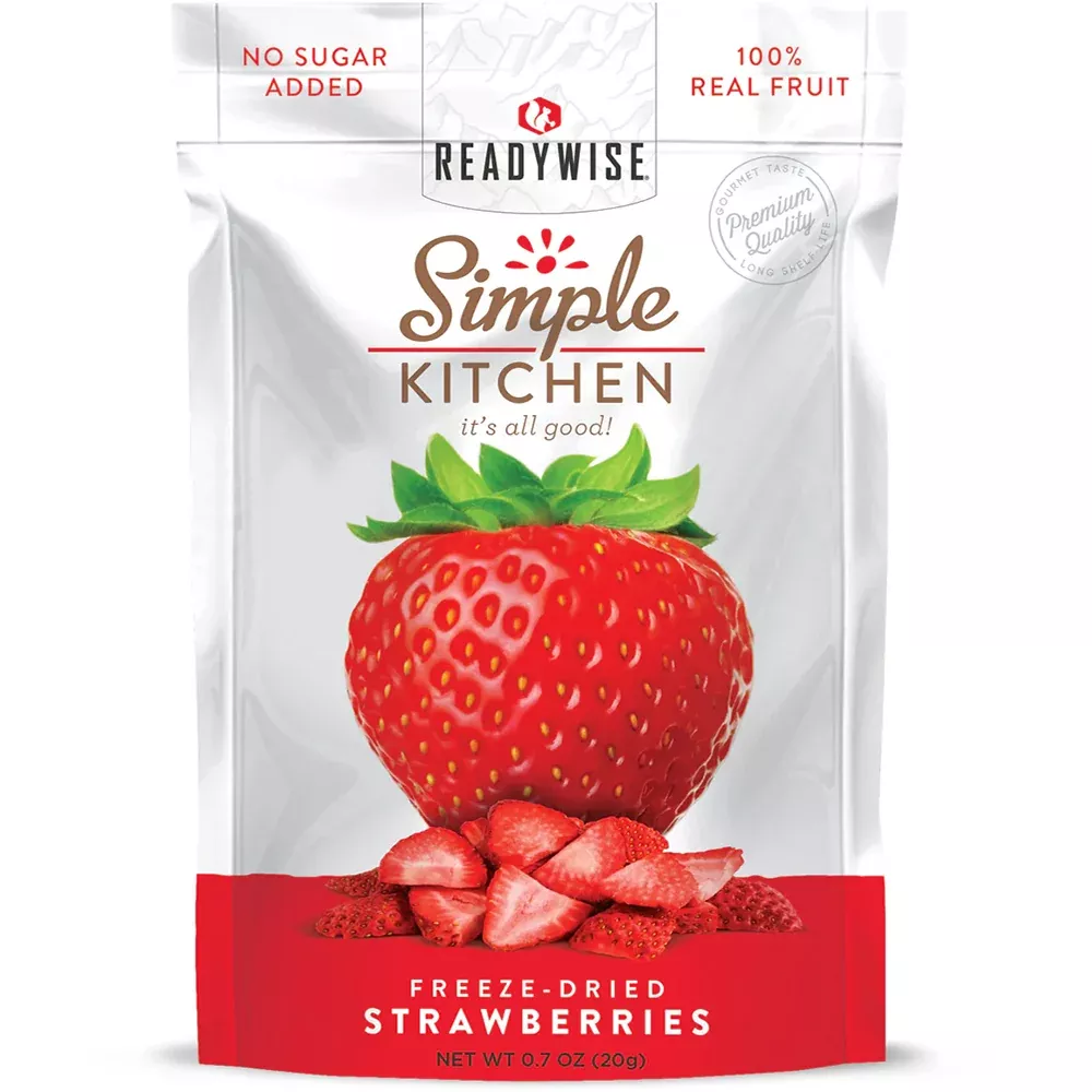 6 CT Case Simple Kitchen Strawberries