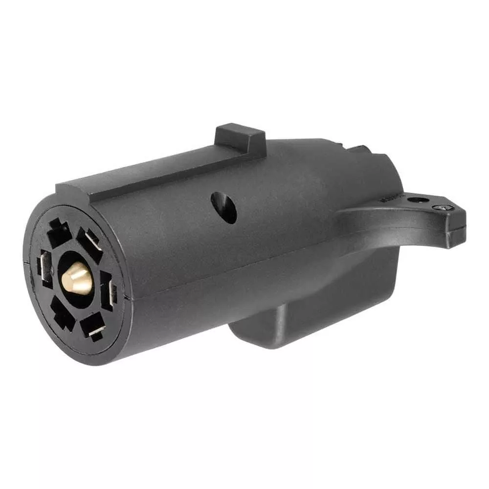 7-Way RV Blade to 5-Way Flat Adapter