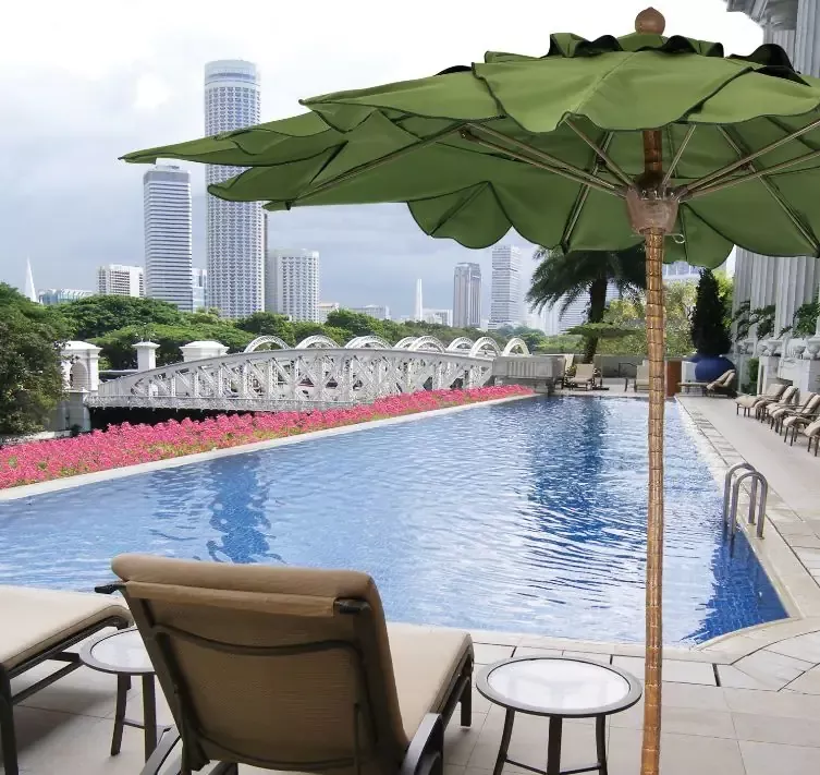 8 Foot Palm Umbrella