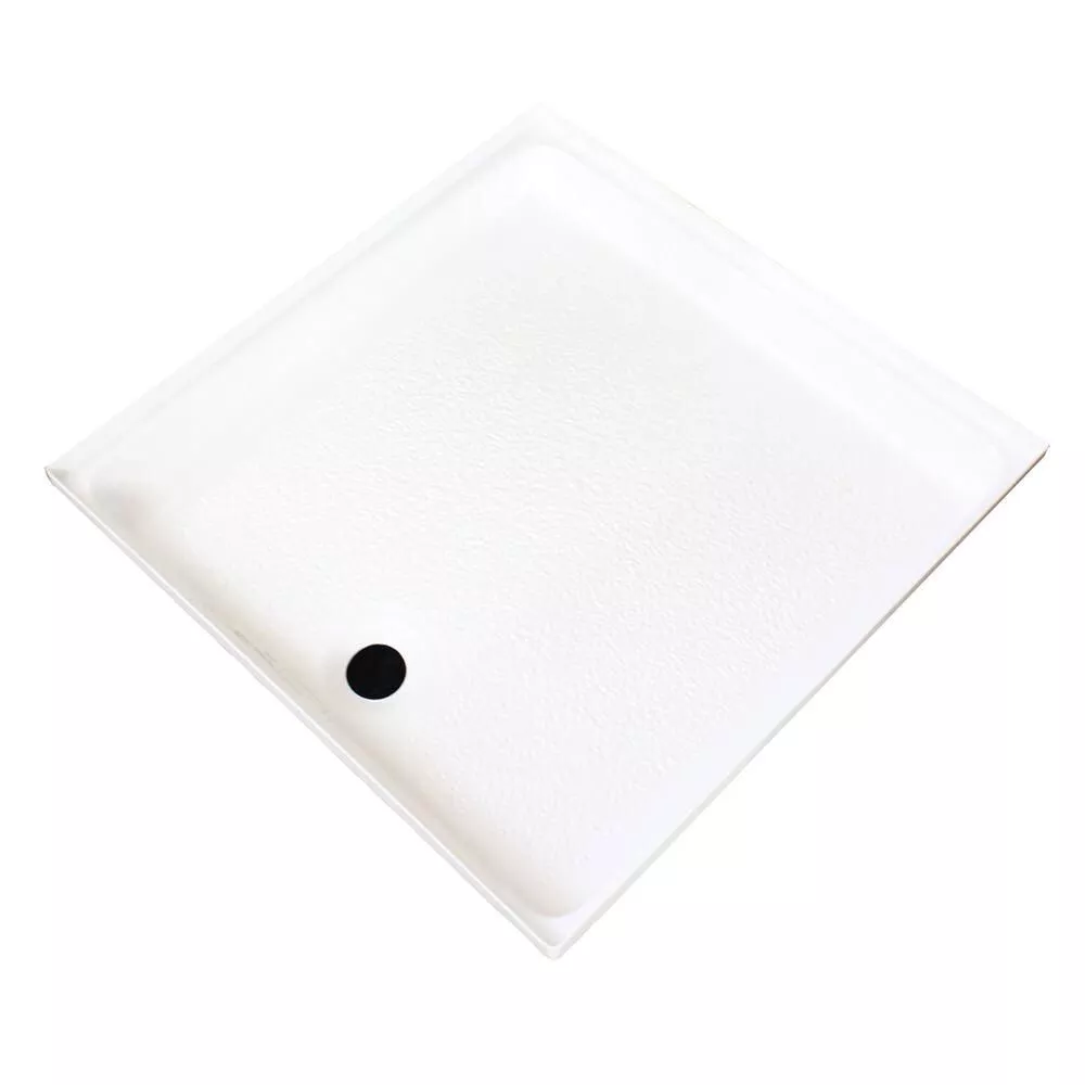 ABS Shower Pan, 24” x 24” x 2 1/2”, White