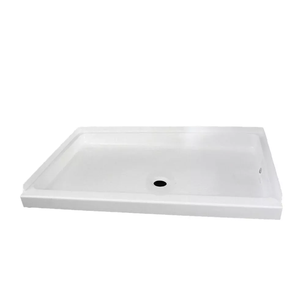 ABS Shower Pan, 24” x 38” x 5 3/4”, White