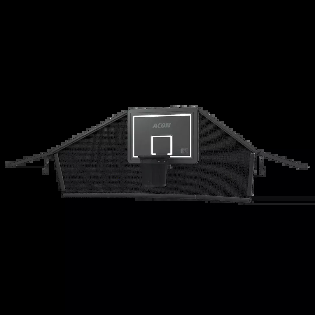 ACON Air Basketball Hoop with Back Net for Round Trampolines