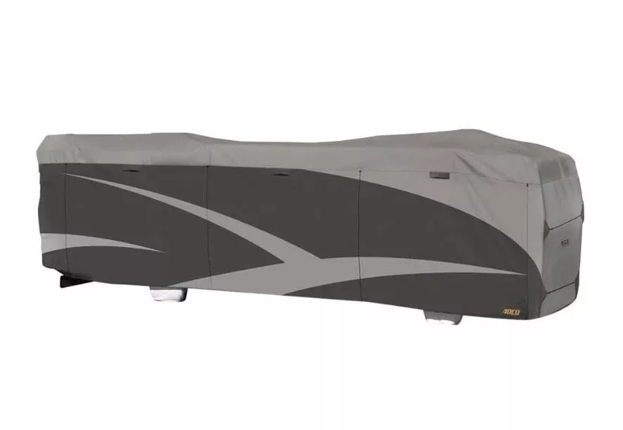 ADCO SFS AquaShed Designer Class A Motorhome Cover (Gray, Up to 34′)• 52205