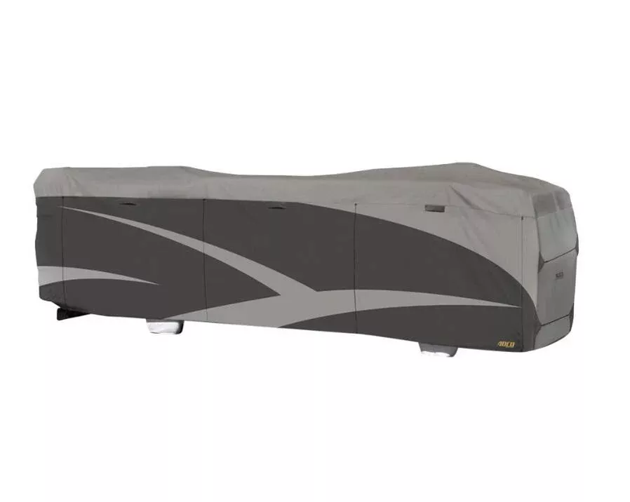 ADCO SFS AquaShed Designer Class A Motorhome Cover (Gray, Up to 40′)• 52207