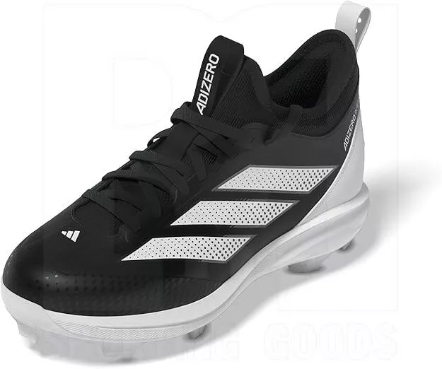 Adidas Adizero Impact 2.0 Baseball & Softball TPU Cleats Black/White
