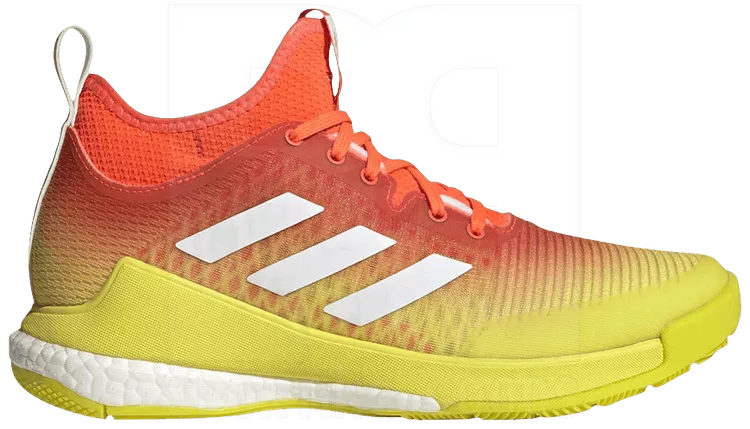 Adidas Crazyflight Mid Volleyball Shoes Red/Yellow