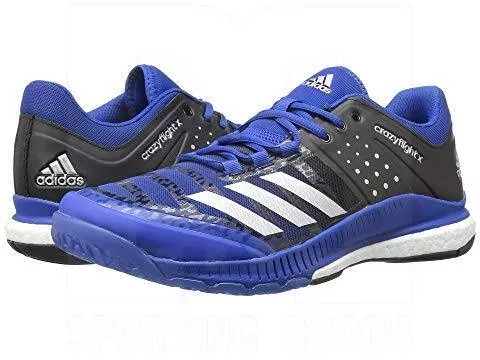 Adidas Crazyflight X Shoes Royal/Silver/Black