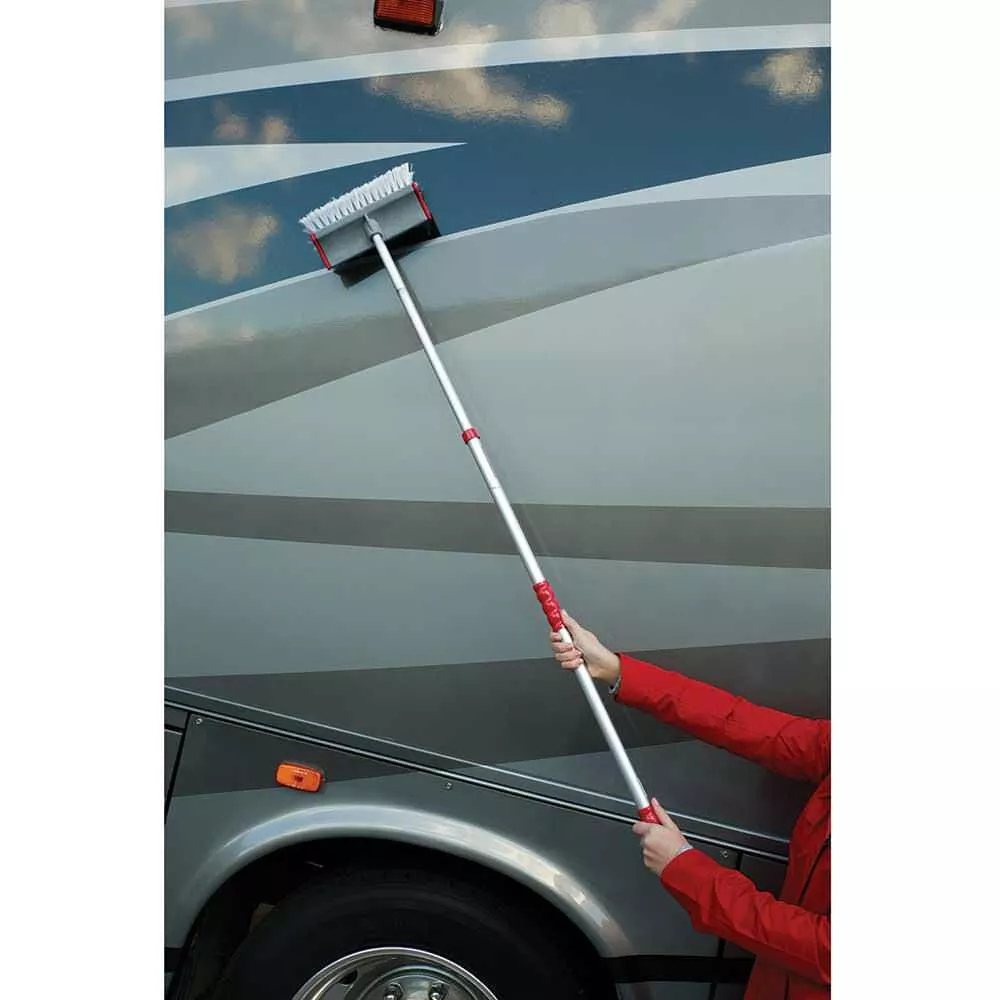 Adjust-a-Brush Quik Connect System, Brush with Pole