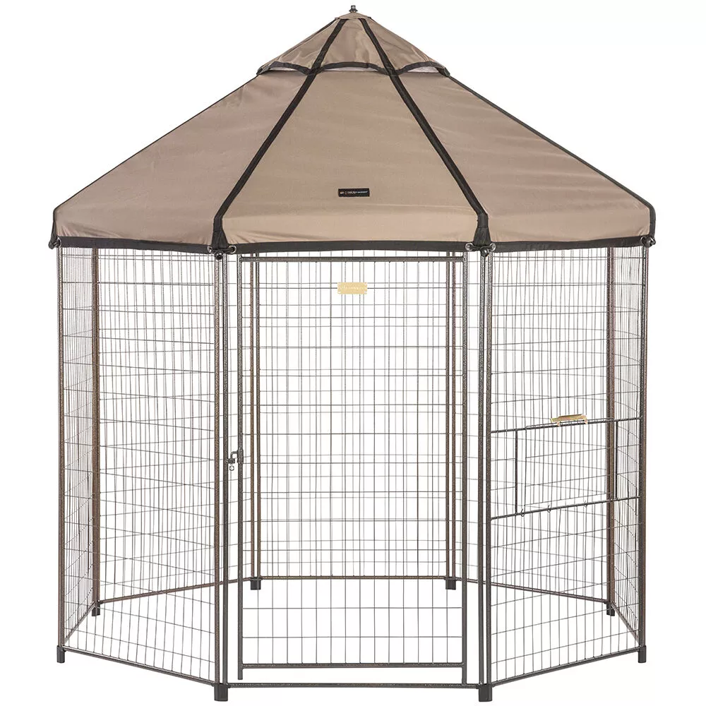 Advantek Dog Kennel Pet Gazebo, 8'