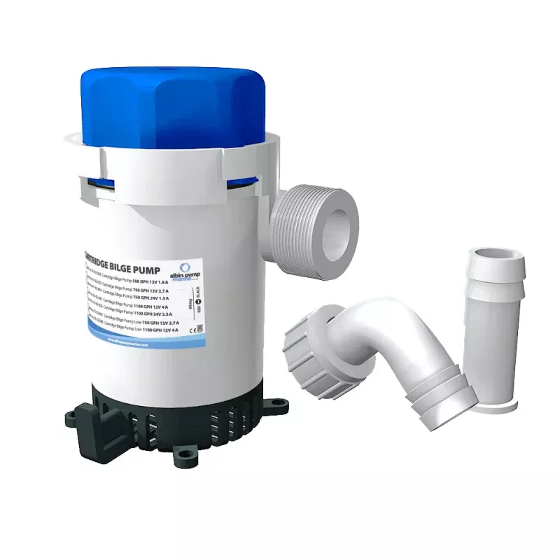 Albin Group Cartridge Bilge Pump 750GPH – 12V