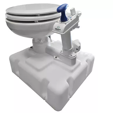 Albin Group Voyager Manual Toilet System with Tank