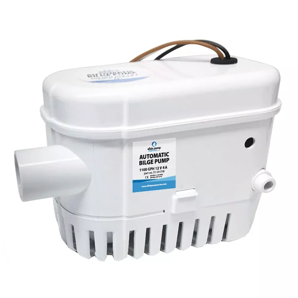 Albin Pump Automatic Bilge Pump 1100 GPH – 24V