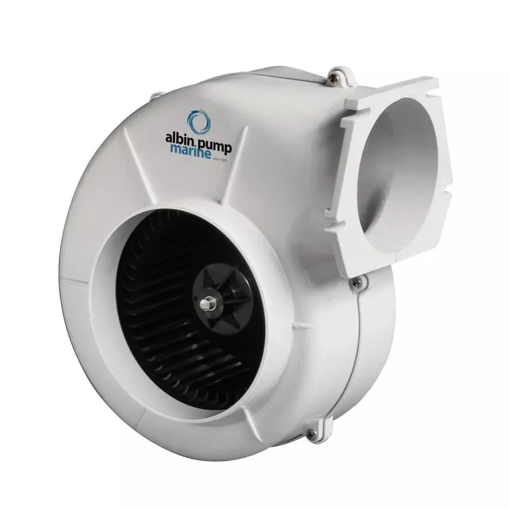 Albin Pump Marine Air Blower 500 Flange – 24V | 10-02-004