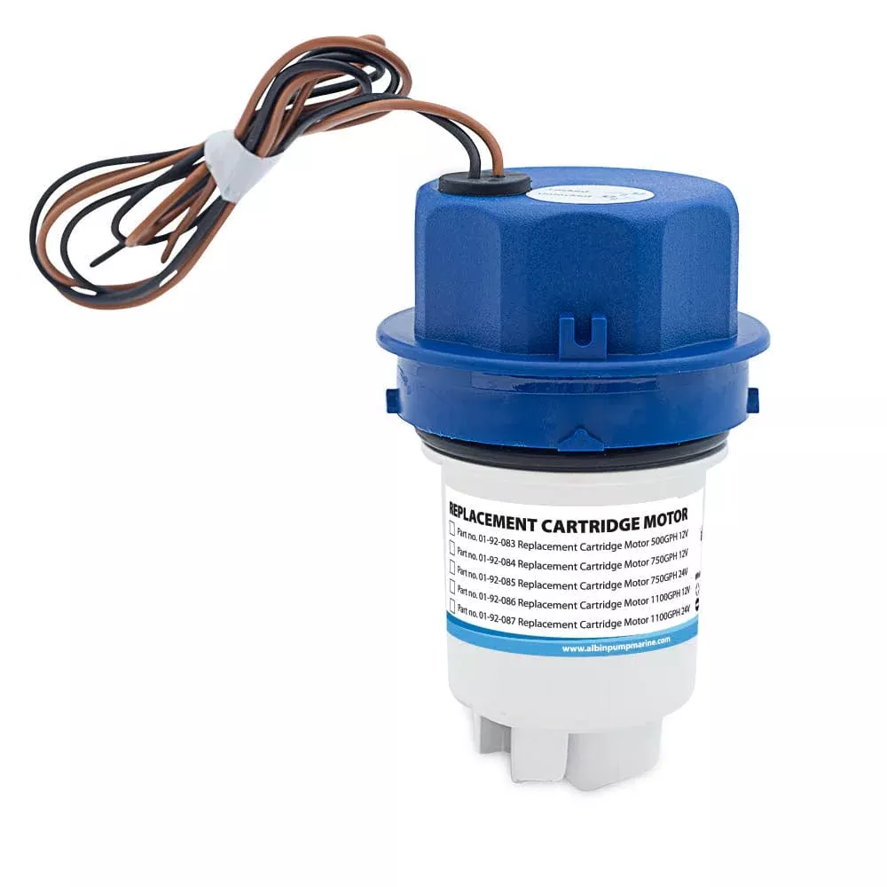 Albin Pump Replacement Cartridge for 1100 GPH – 12V