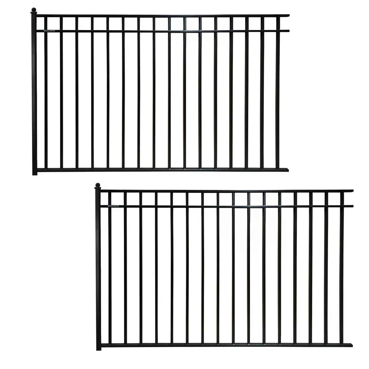 Aleko 2-Panel Fence Kit – MADRID Style – 8×5 ft. Each
