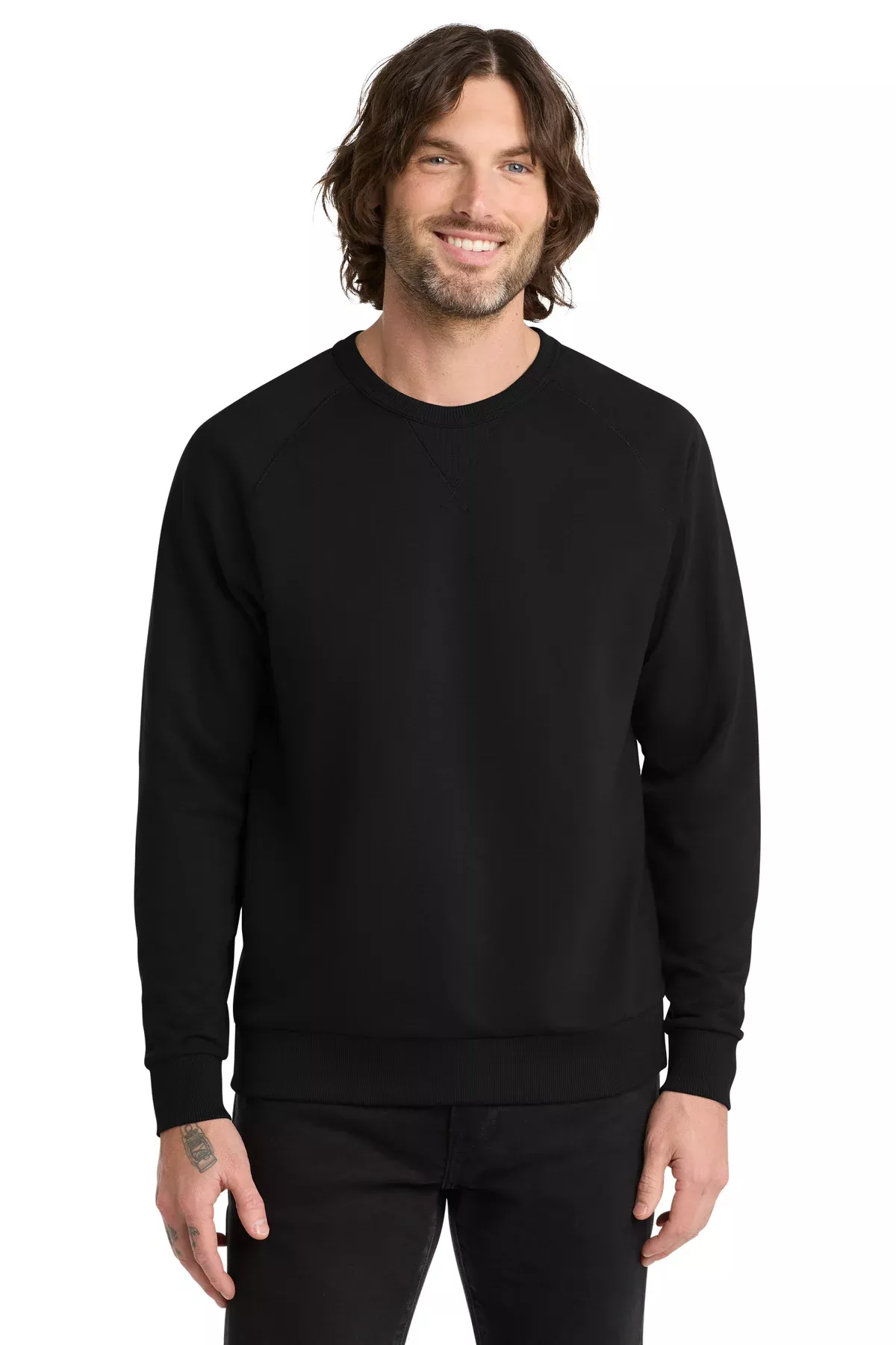 AllMade Men’s Organic French Terry Crewneck Sweatshirt AL4004