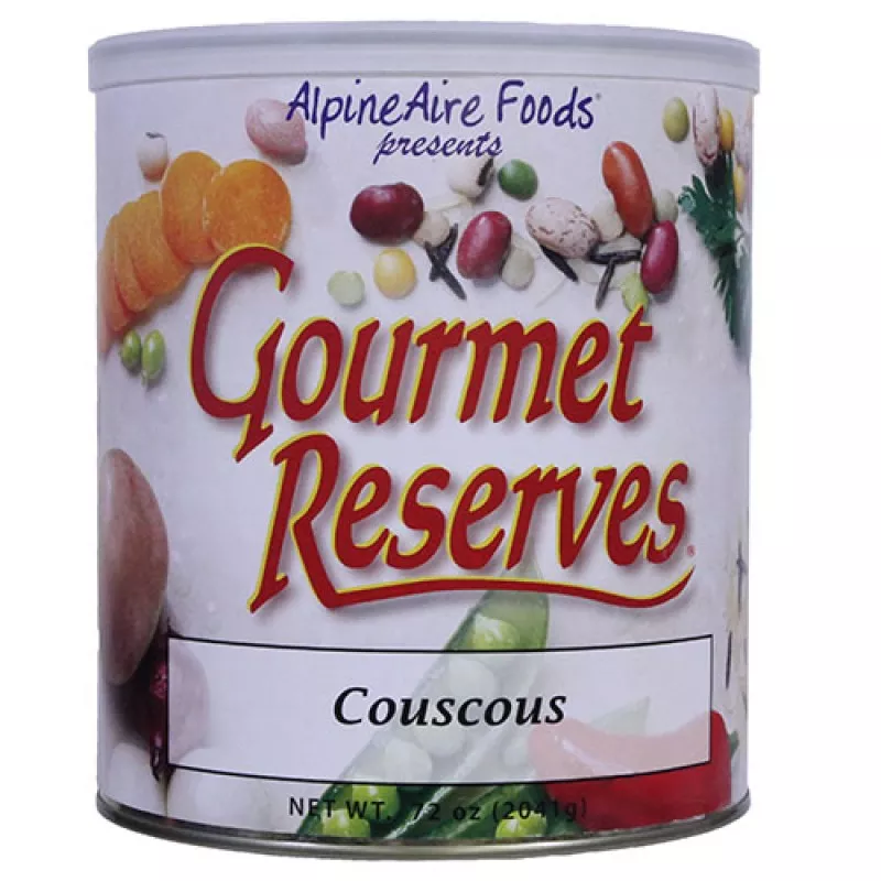 ALPINE AIRECous Cous, Pre-Cooked #10 Can