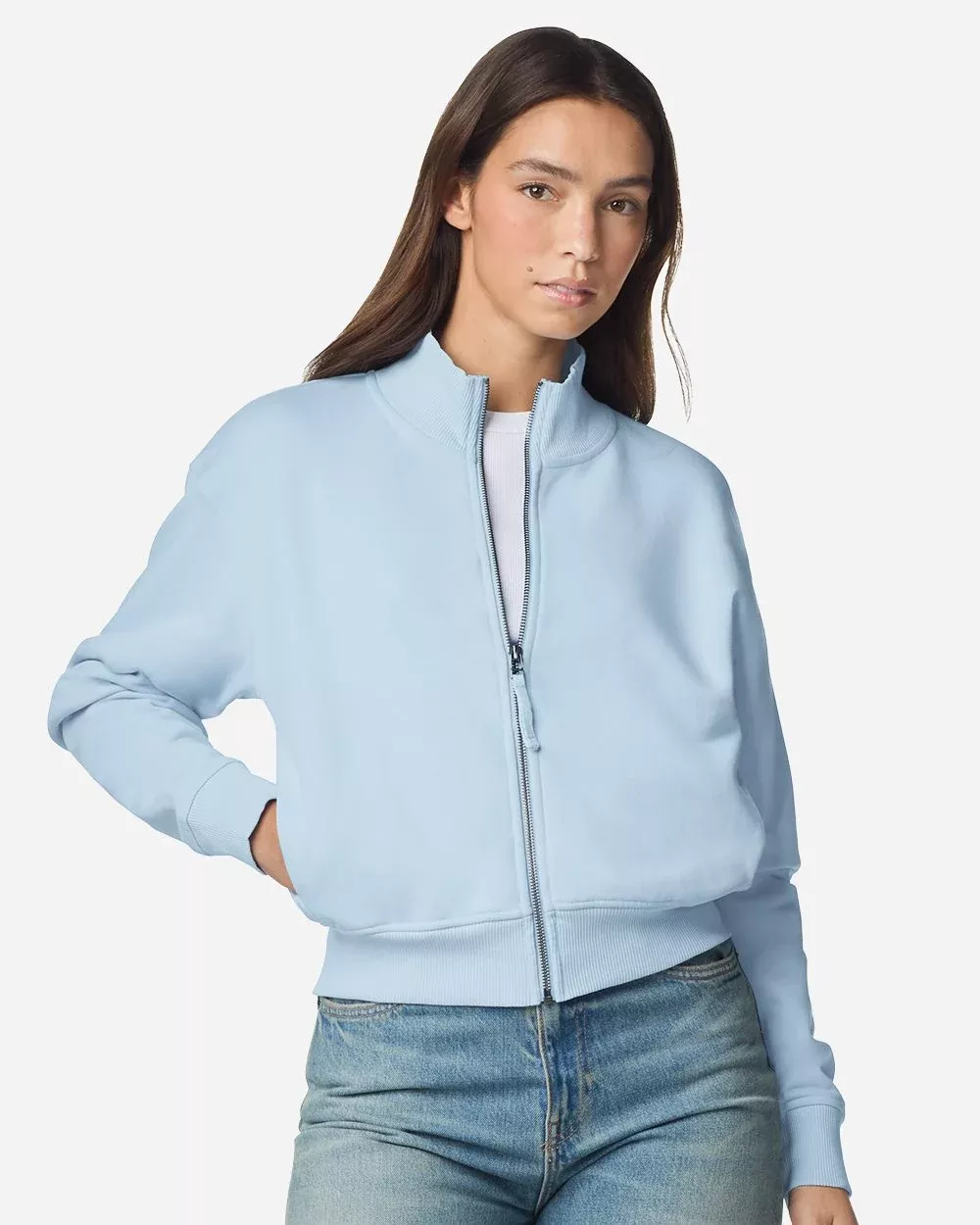 American Apparel Women's French Terry Full-Zip Jacket