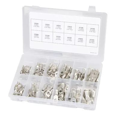 Ancor 100-Piece Tinned Copper Wire Lug Kit