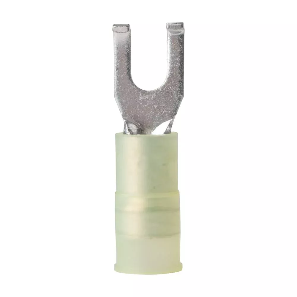 Ancor 12-10 AWG – #8 Nylon Flanged Spade Terminal – 25-Pack