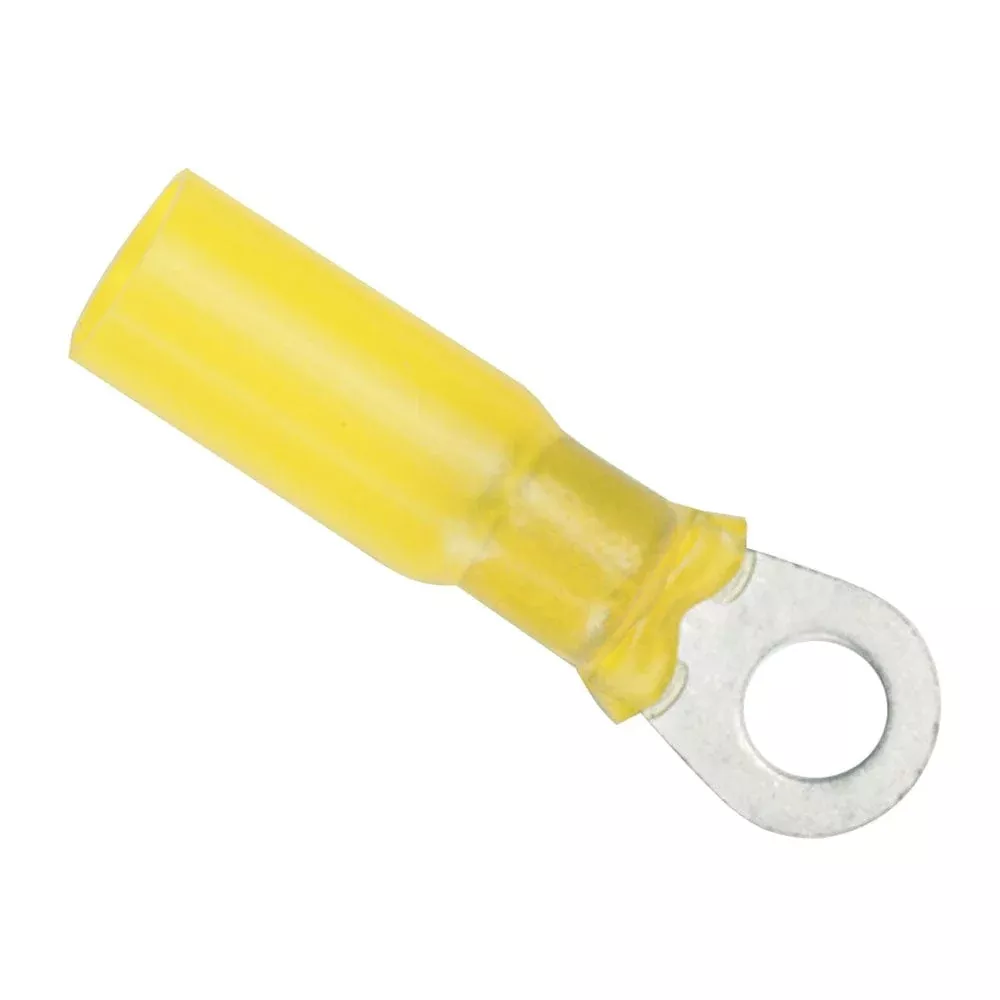 Ancor 12-10 Gauge – #10 Heat Shrink Ring Terminal – 3-Pack