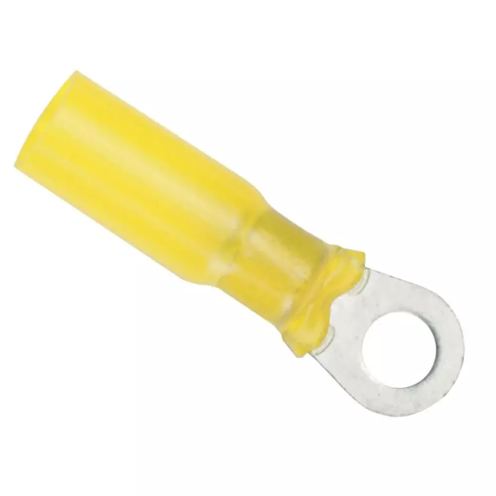 Ancor 12-10 Gauge - #8 Heat Shrink Ring Terminal - 100-Pack - 312299