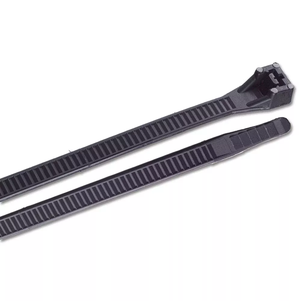 Ancor 15″ UV Black Heavy Duty Cable Zip Ties – 25 Pack