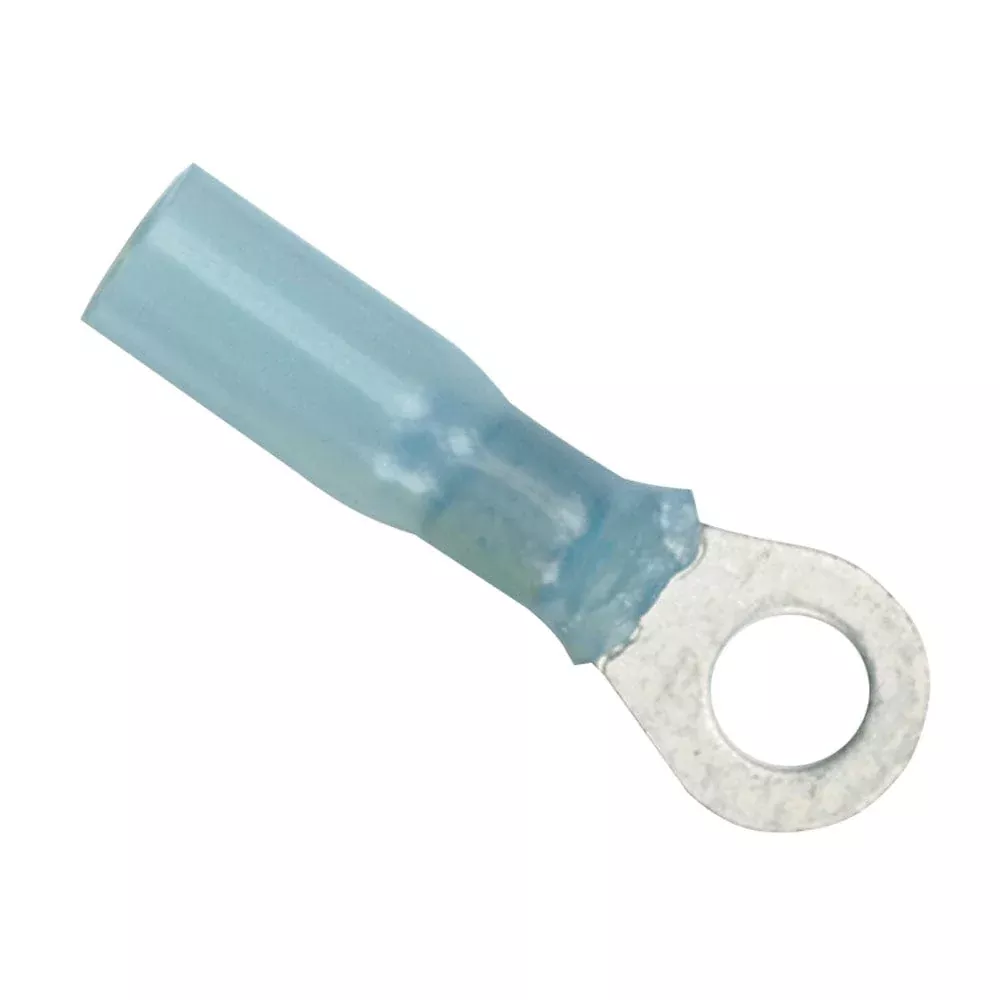 Ancor 16-14 Gauge – #10 Heat Shrink Ring Terminal – 100-Pack