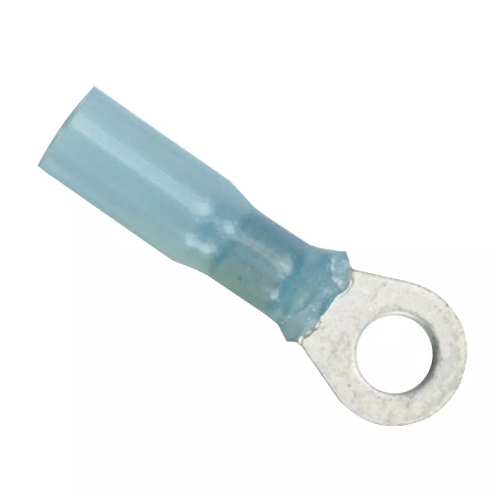 Ancor 16-14 Gauge – #8 Heat Shrink Ring Terminal – 25-Pack
