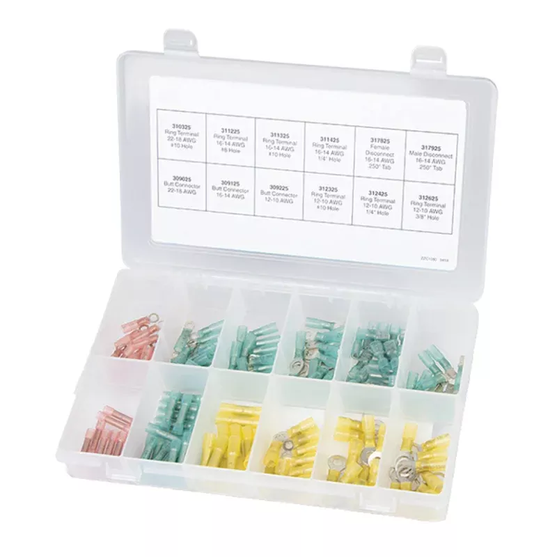 Ancor 160-Piece Heat Shrink TerminalsConnectors Kit