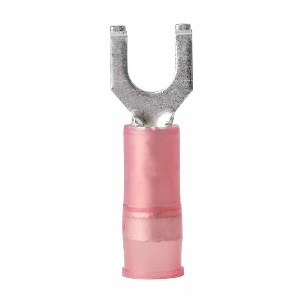 Ancor 22-18 AWG – #8 Nylon Flanged Spade Terminal – 100-Pack
