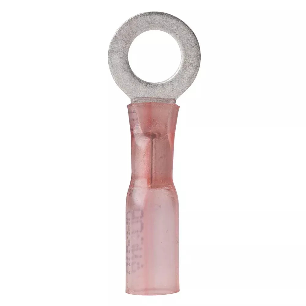 Ancor 22-18 Gauge – #10 Heat Shrink Ring Terminal – 25-Pack