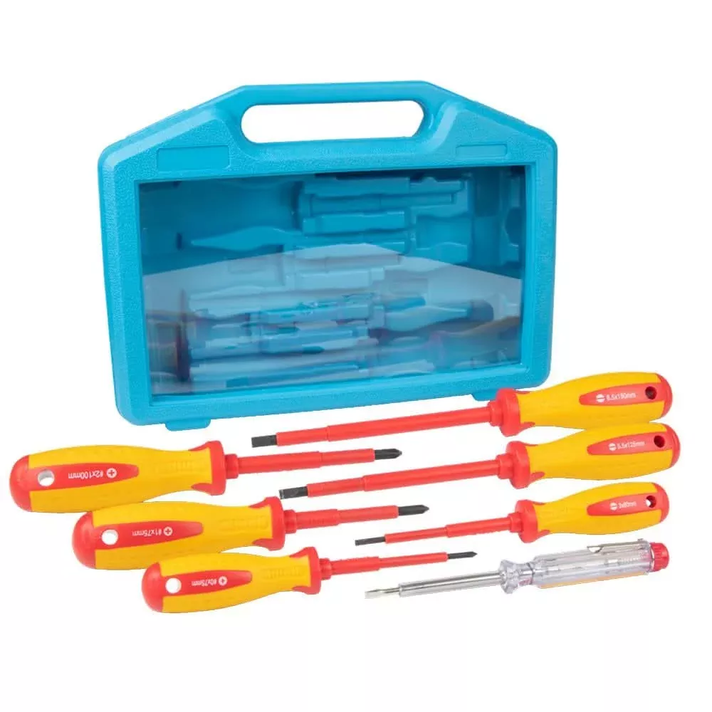 Ancor 7-Piece Screwdriver Set w/Case - 711000