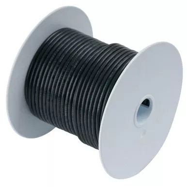 Ancor Black 16 AWG Tinned Copper Wire 500-Foot