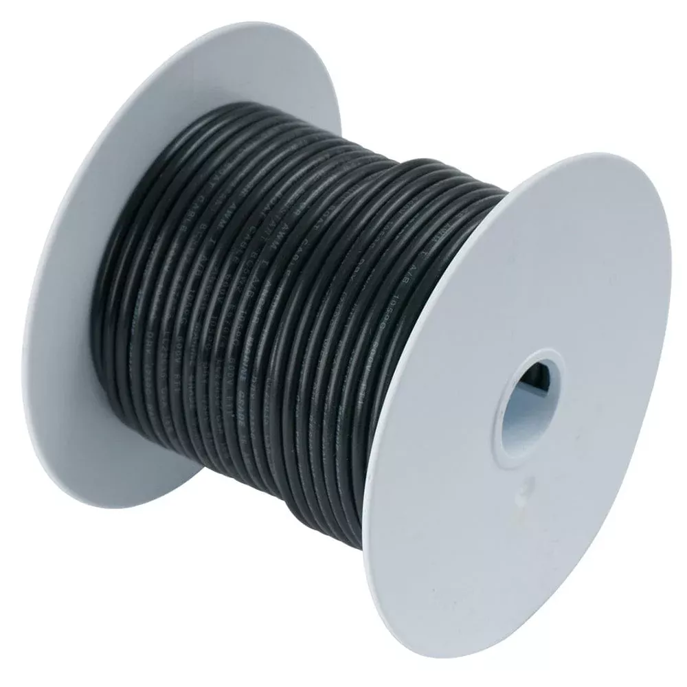 Ancor Black 2 AWG Battery Cable – 25′