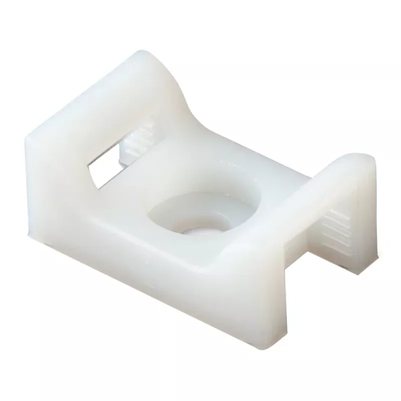Ancor Cable Tie Mount – Natural – #10 Screw – 25-Piece